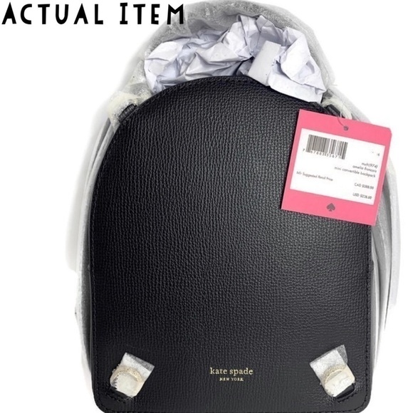 Kate Spade French Bulldog Small Backpack NEW NWT main image 7